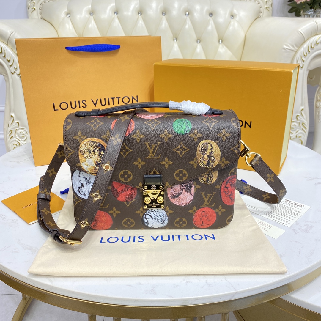 Louis Vuitton POCHETTE METIS Handbag Monogram Cameo M59257 